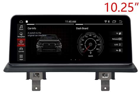 not for touch screen iDrive or split screen iDrive, only BMWs with 6 displays are compatible with it. . Bmw 1 series aftermarket screen